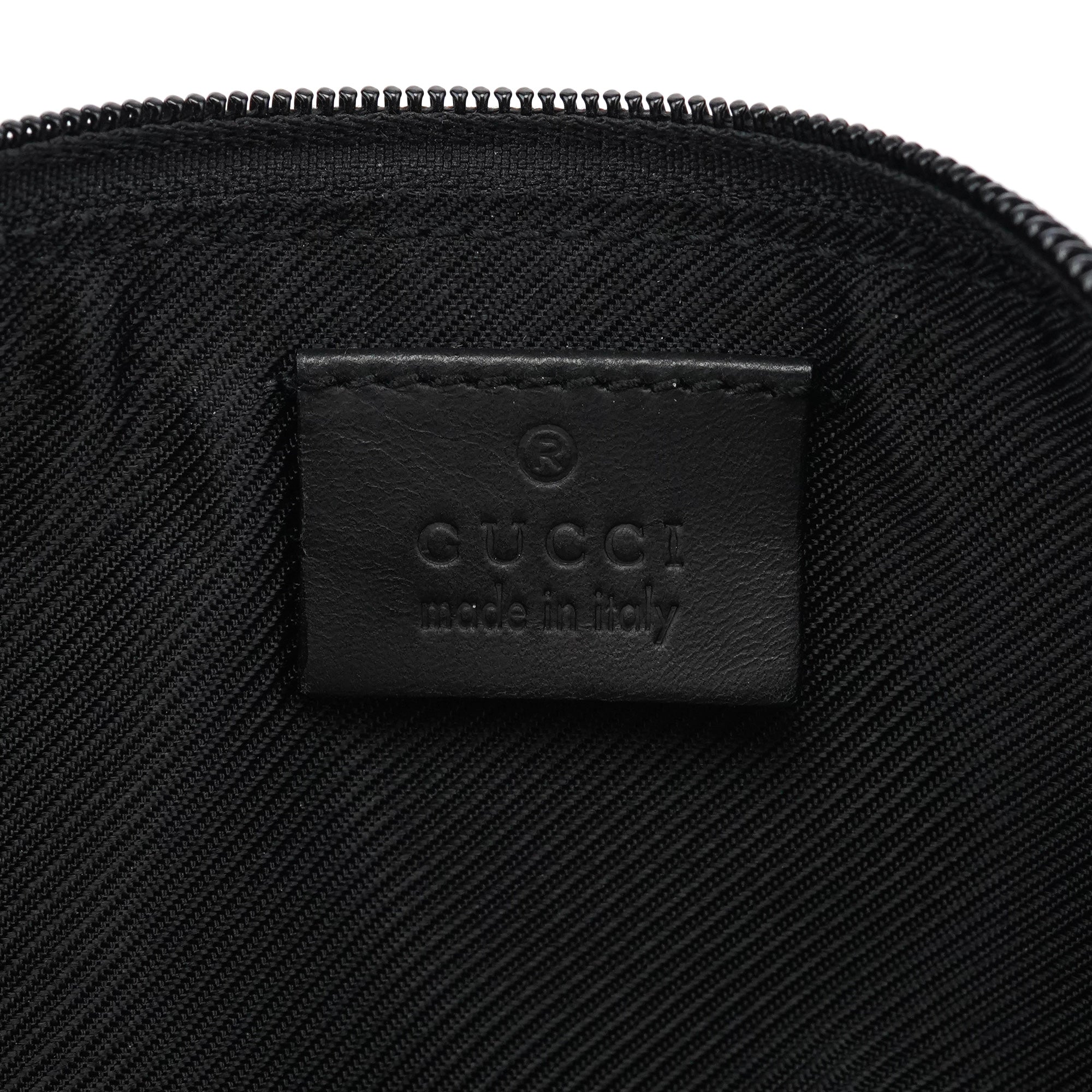 039 1103 Grey Black GG Boat Pochette