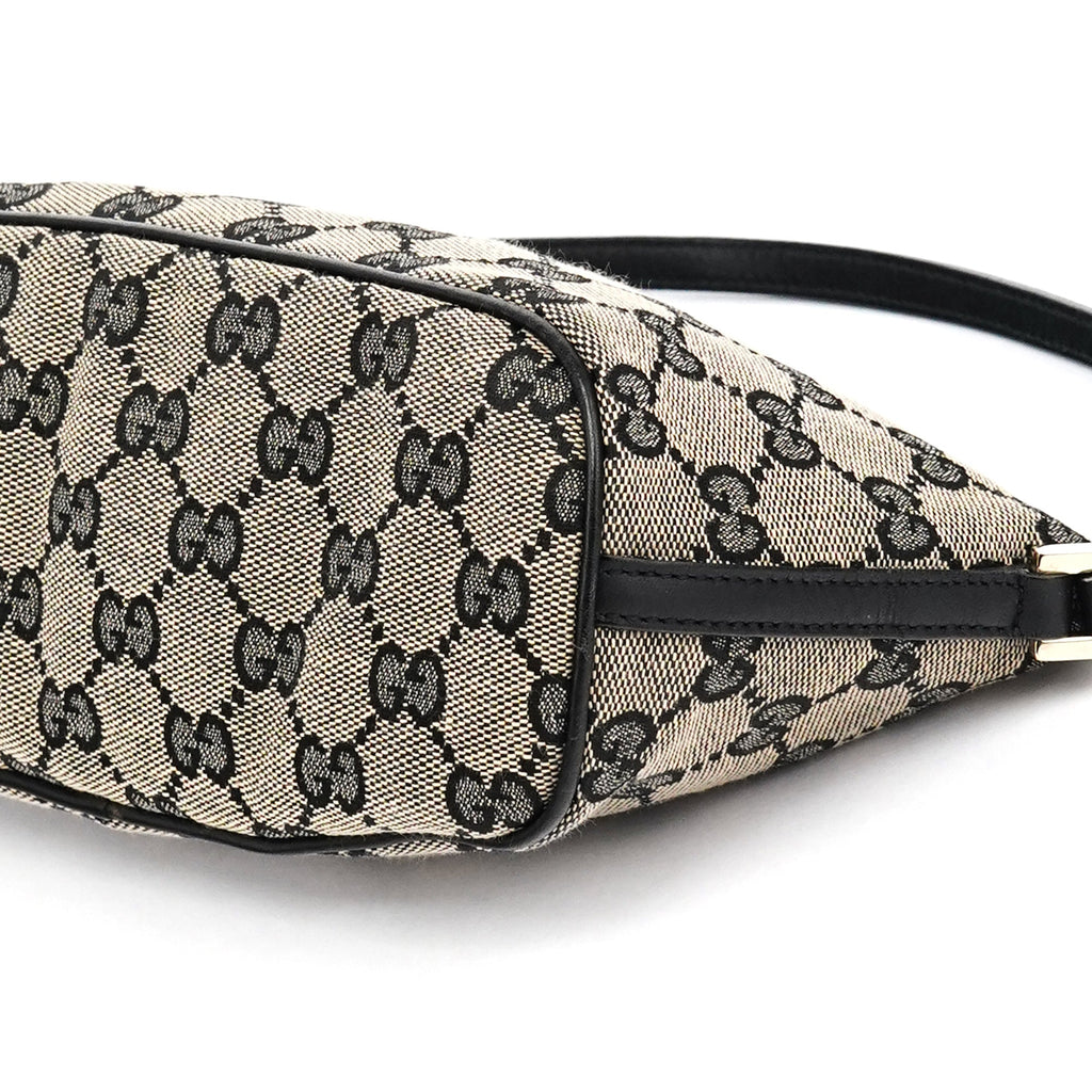 039 1103 Grey Black GG Boat Pochette