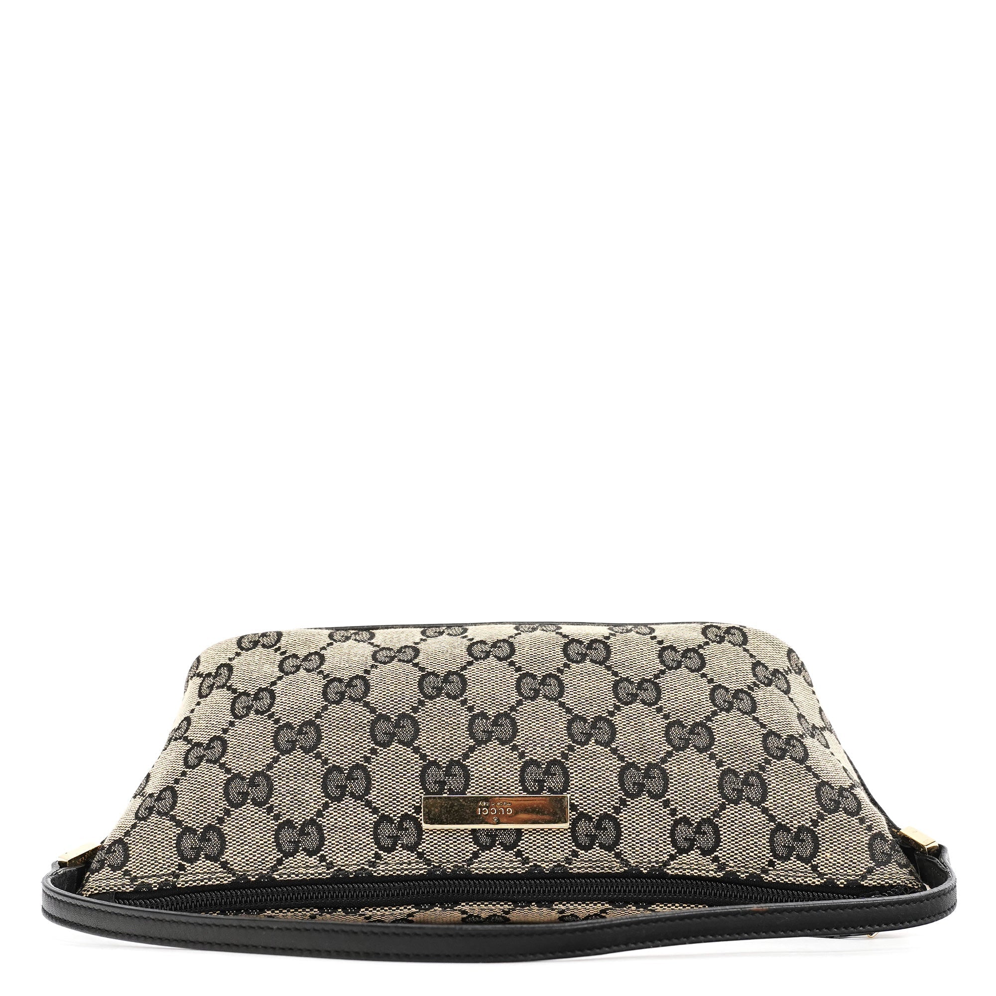 039 1103 Grey Black GG Boat Pochette