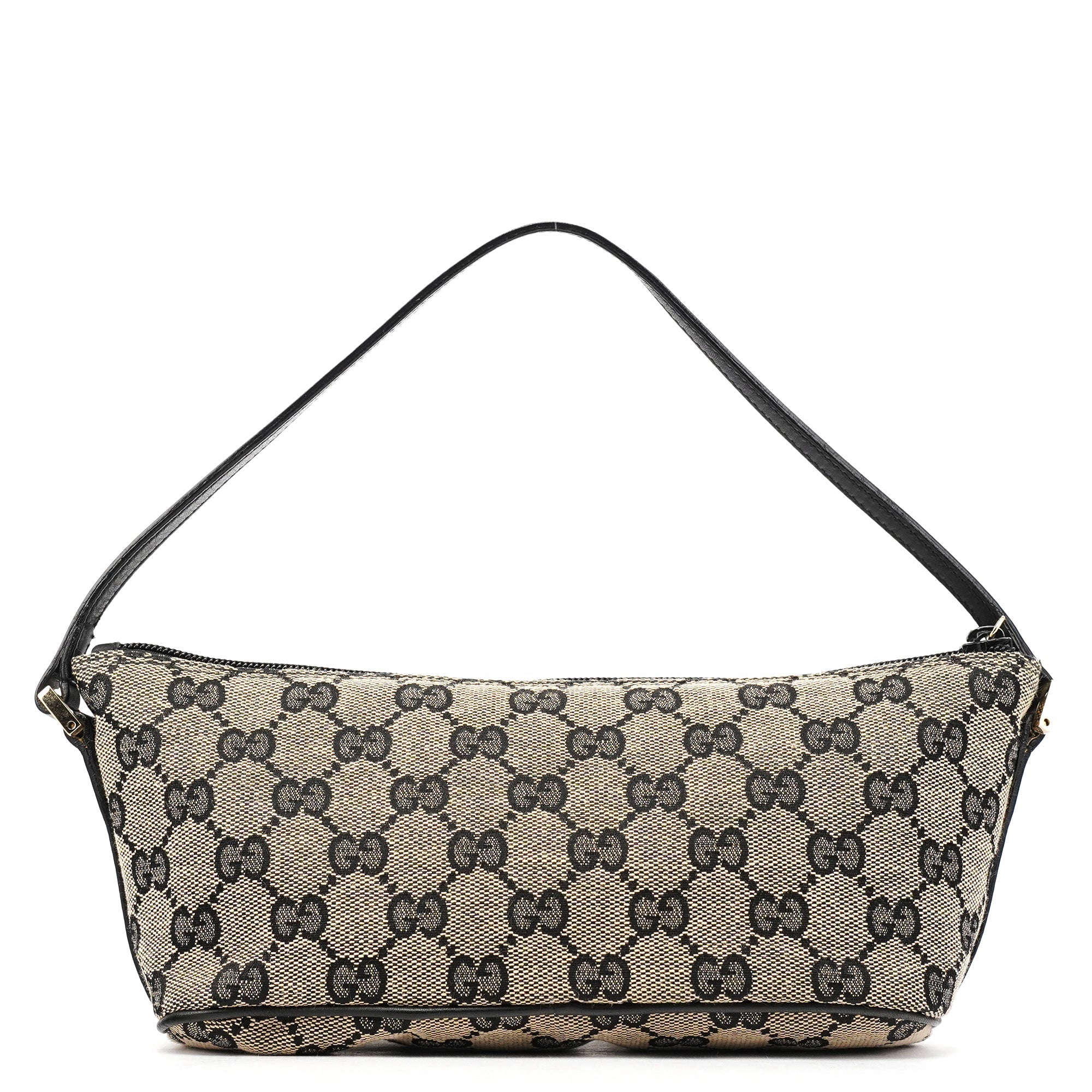039 1103 Grey Black GG Boat Pochette
