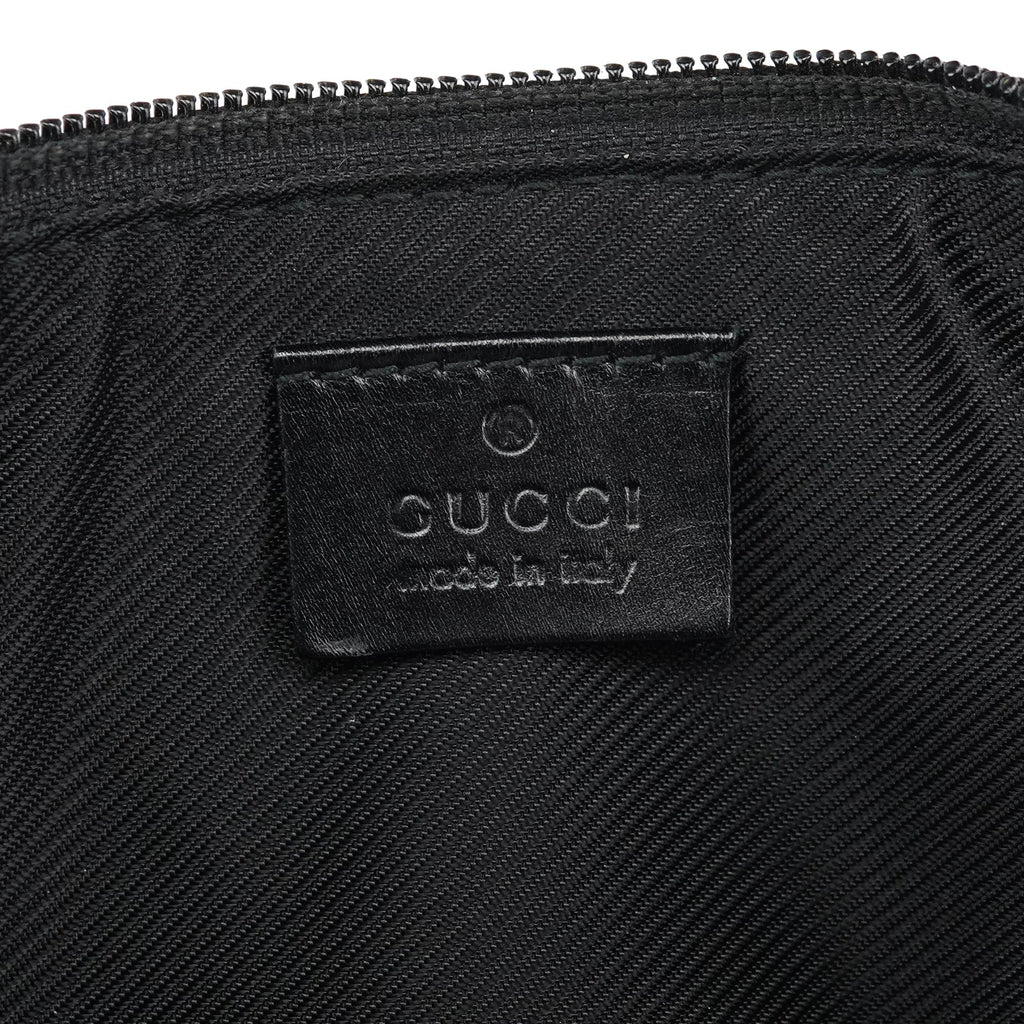 039 1103 Grey Black GG Boat Pochette