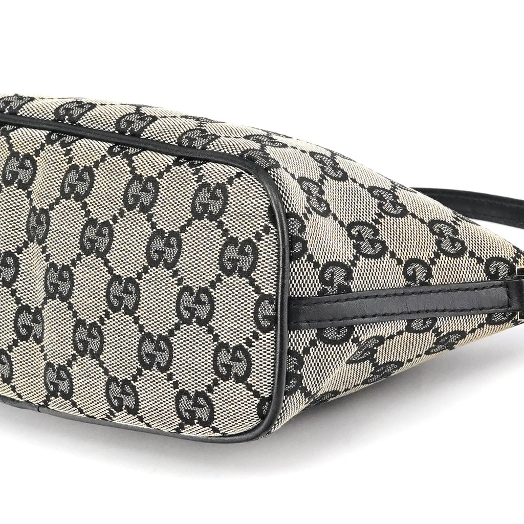 039 1103 Grey Black GG Boat Pochette