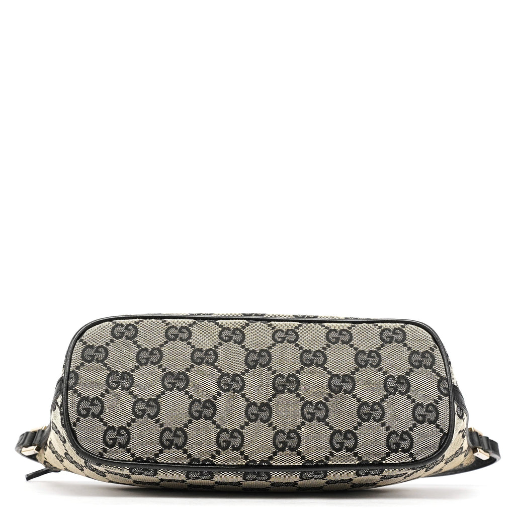 039 1103 Grey Black GG Boat Pochette