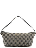039 1103 Grey Black GG Boat Pochette