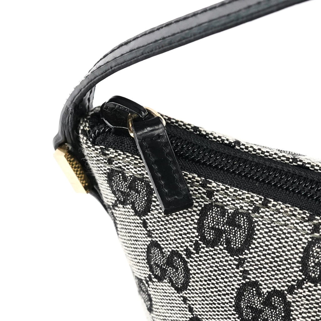 039 1103 Grey Black GG Boat Pochette