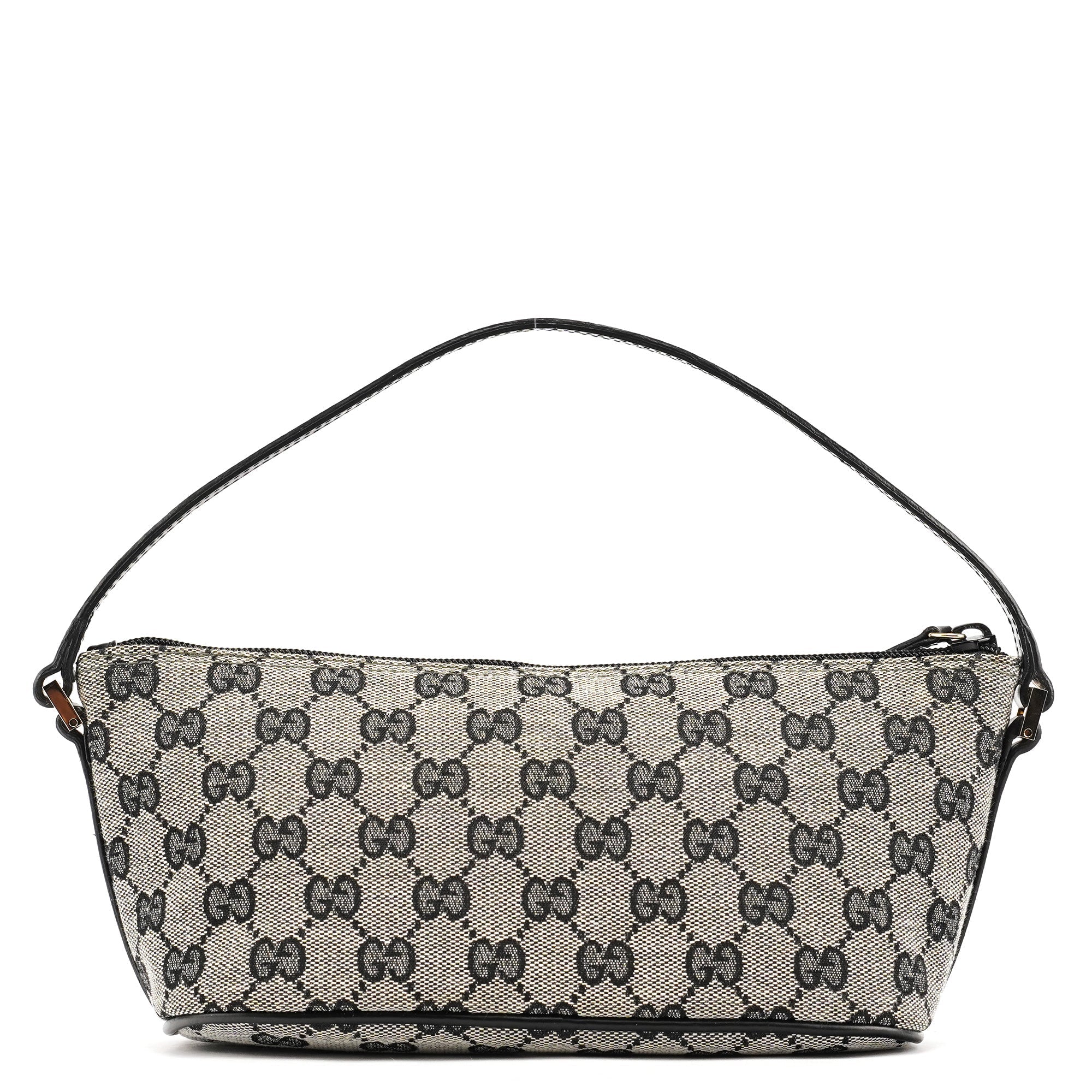 039 1103 Grey Black GG Boat Pochette