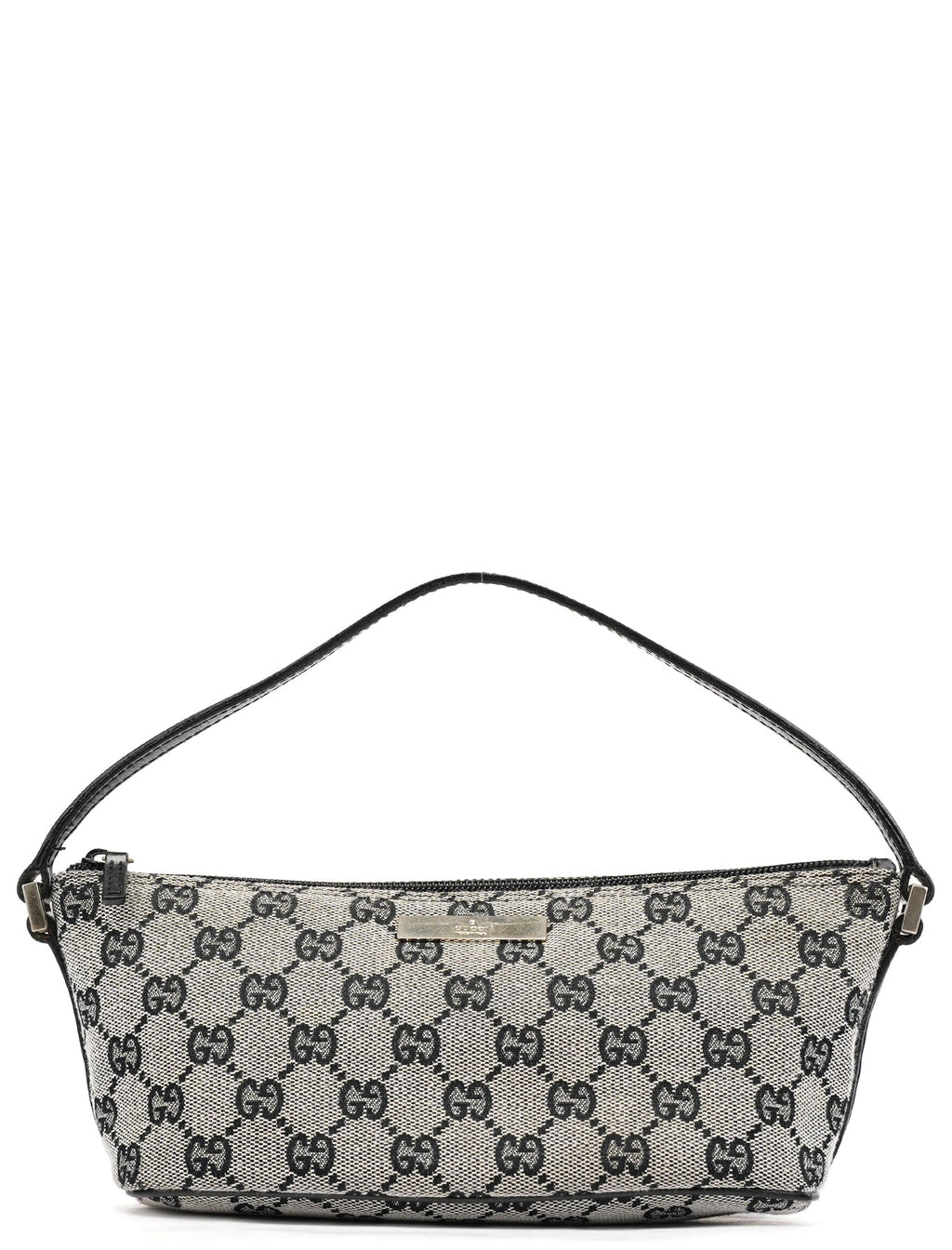 039 1103 Grey Black GG Boat Pochette
