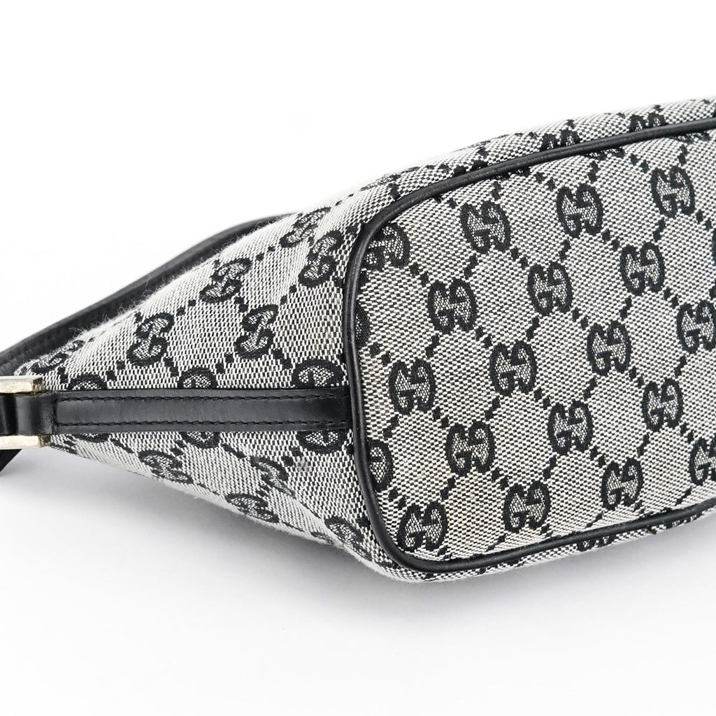 039 1103 Grey Black GG Boat Pochette