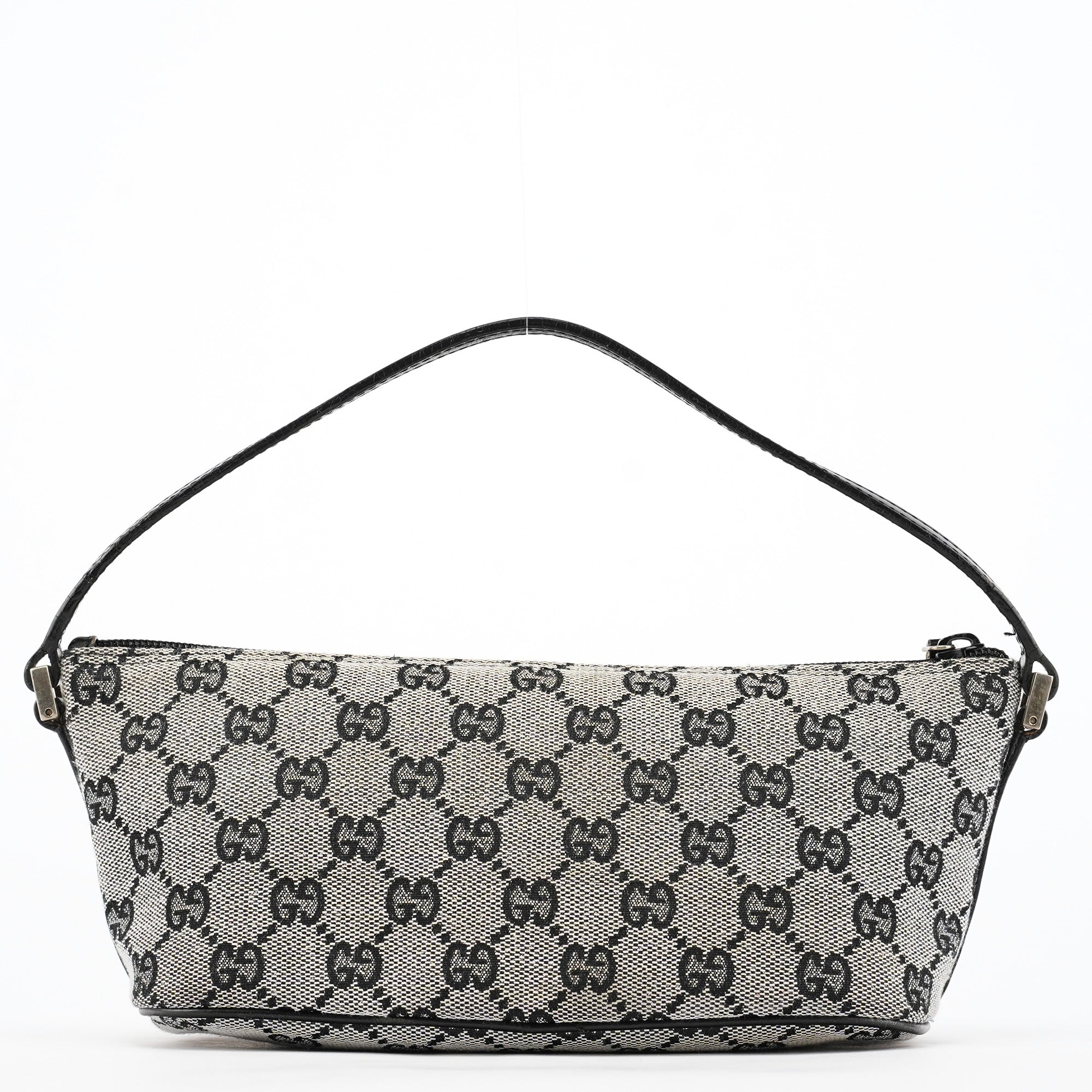 039 1103 Grey Black GG Boat Pochette