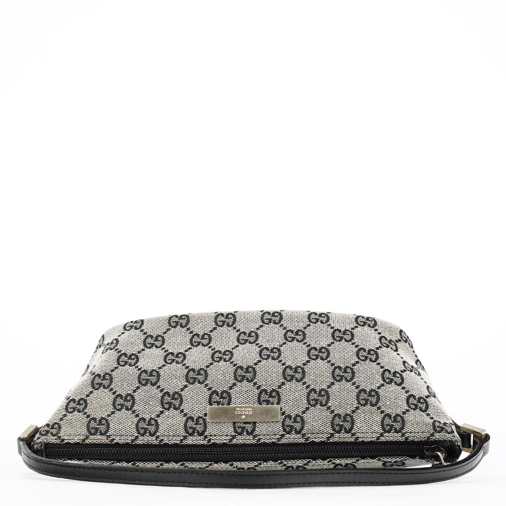 039 1103 Grey Black GG Boat Pochette