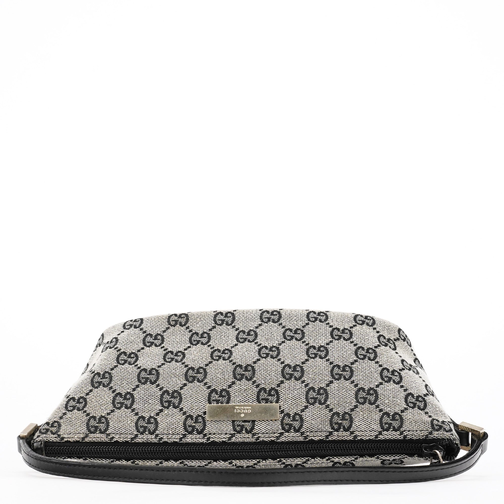 039 1103 Grey Black GG Boat Pochette