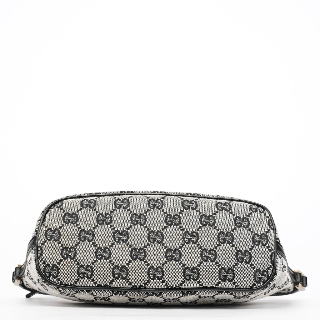 039 1103 Grey Black GG Boat Pochette