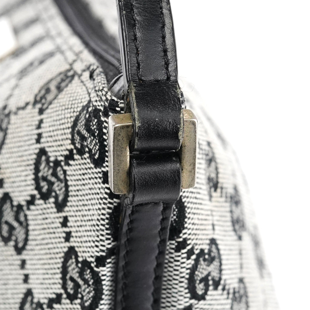 039 1103 Grey Black GG Boat Pochette