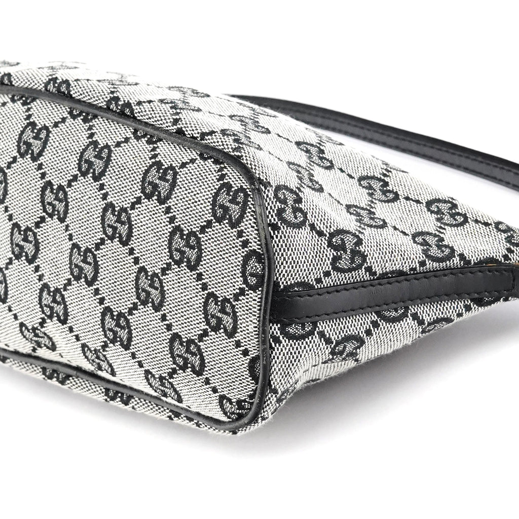 039 1103 Grey Black GG Boat Pochette