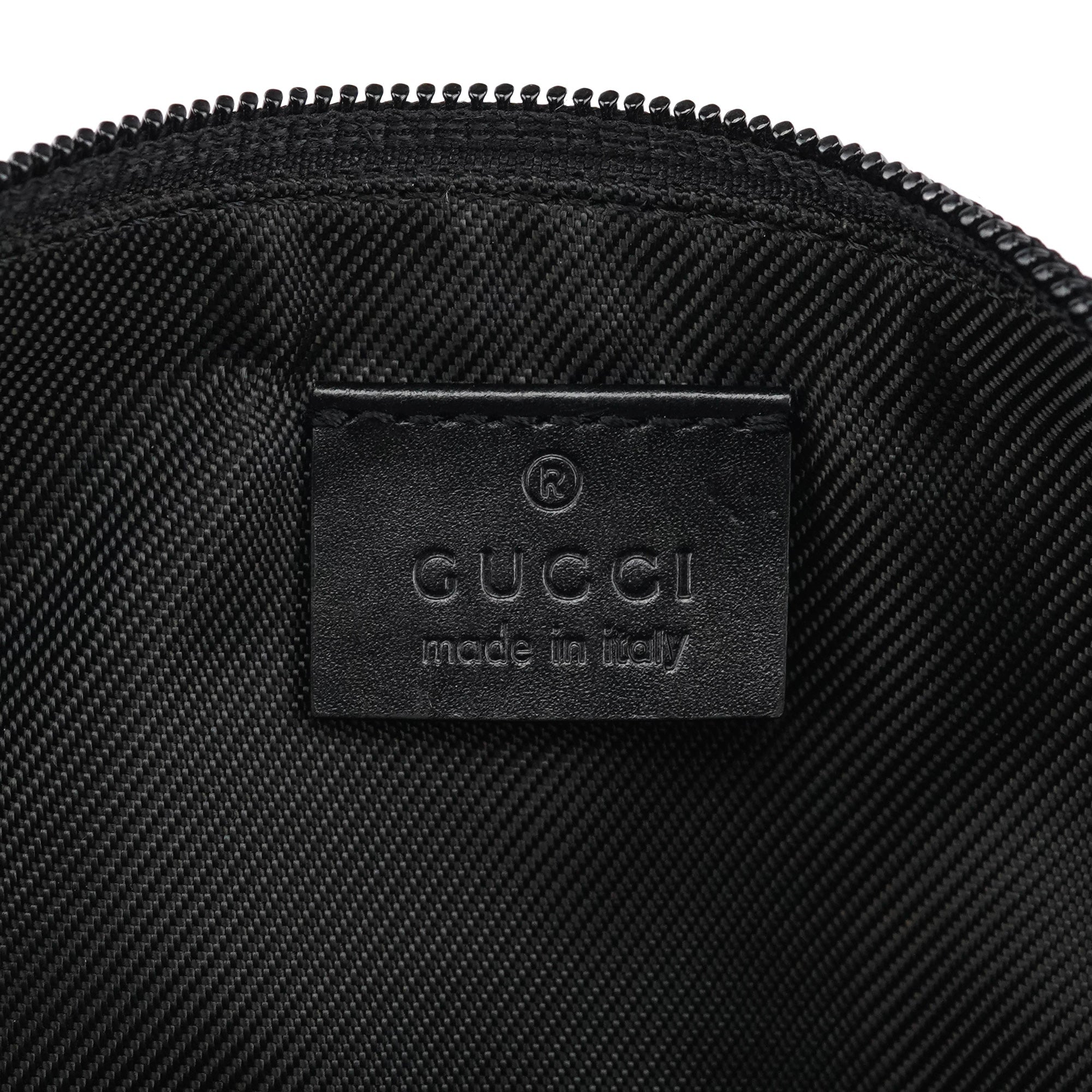 039 1103 Grey Black GG Boat Pochette
