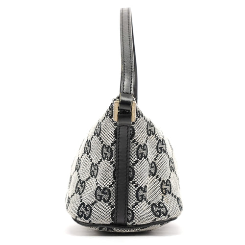 039 1103 Grey Black GG Boat Pochette