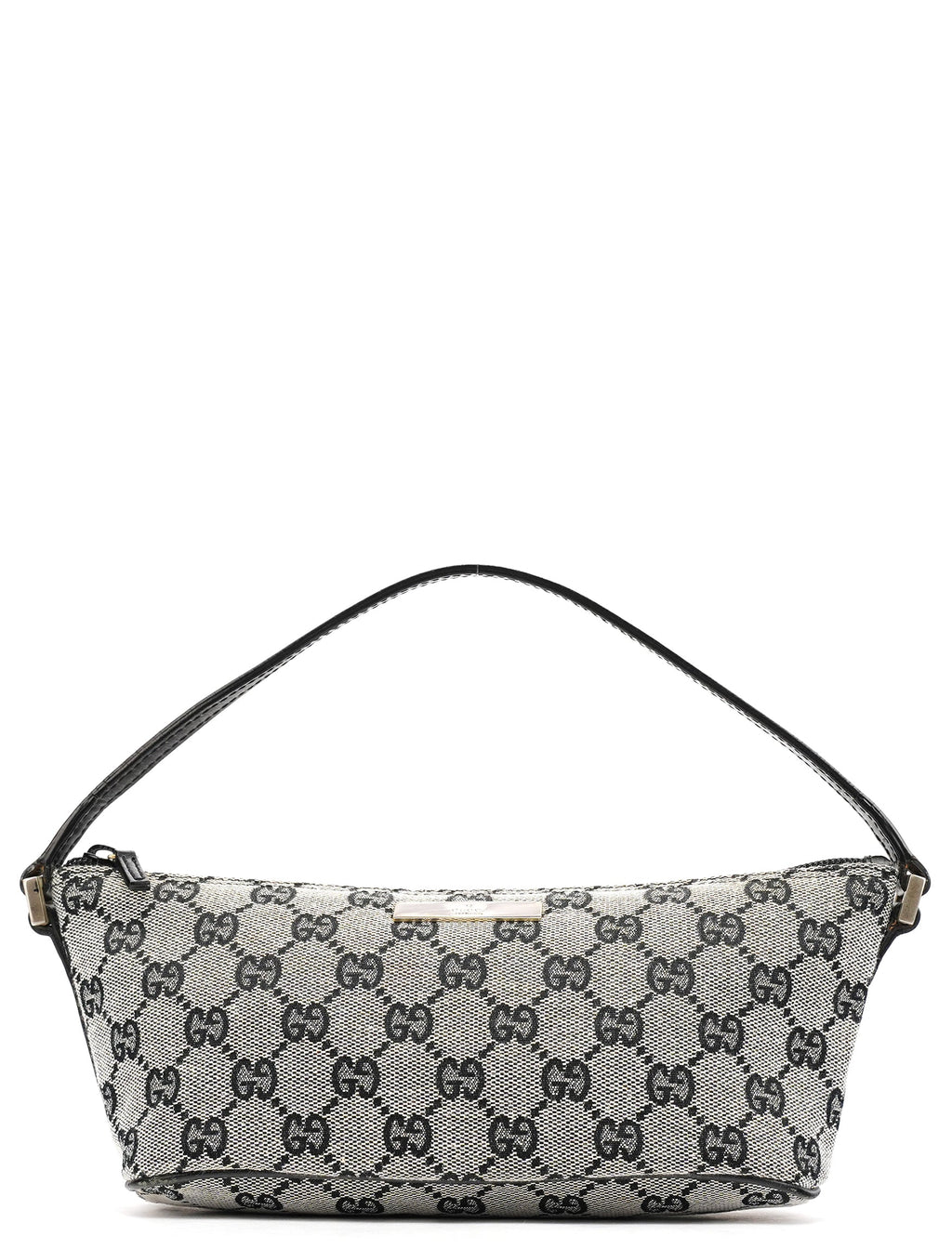 039 1103 Grey Black GG Boat Pochette