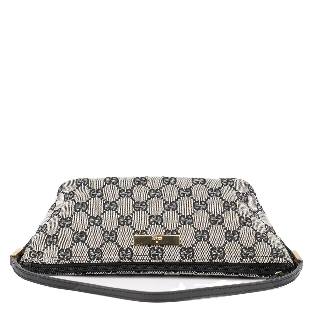 039 1103 Grey GG Boat Pochette