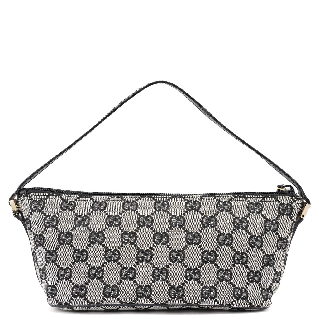 039 1103 Grey GG Boat Pochette