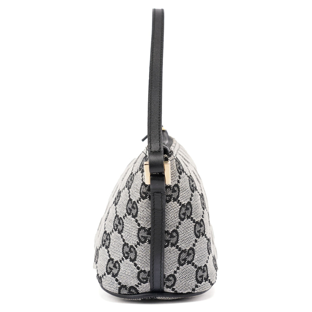 039 1103 Grey GG Boat Pochette