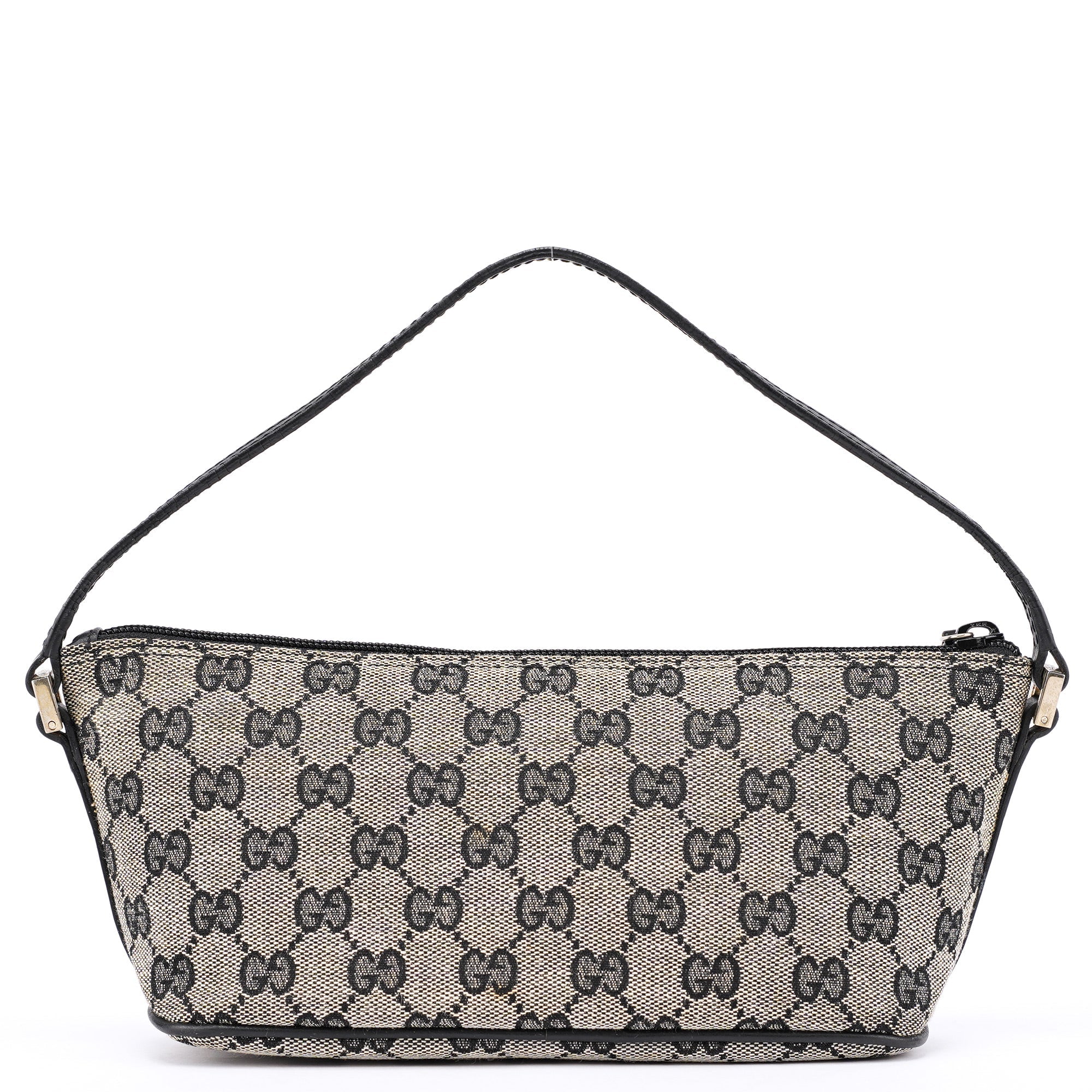 039 1103 Grey GG Boat Pochette