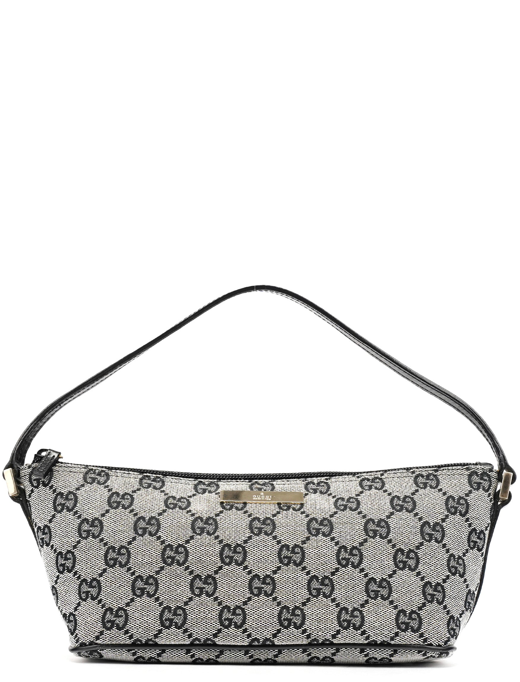 039 1103 Grey GG Boat Pochette