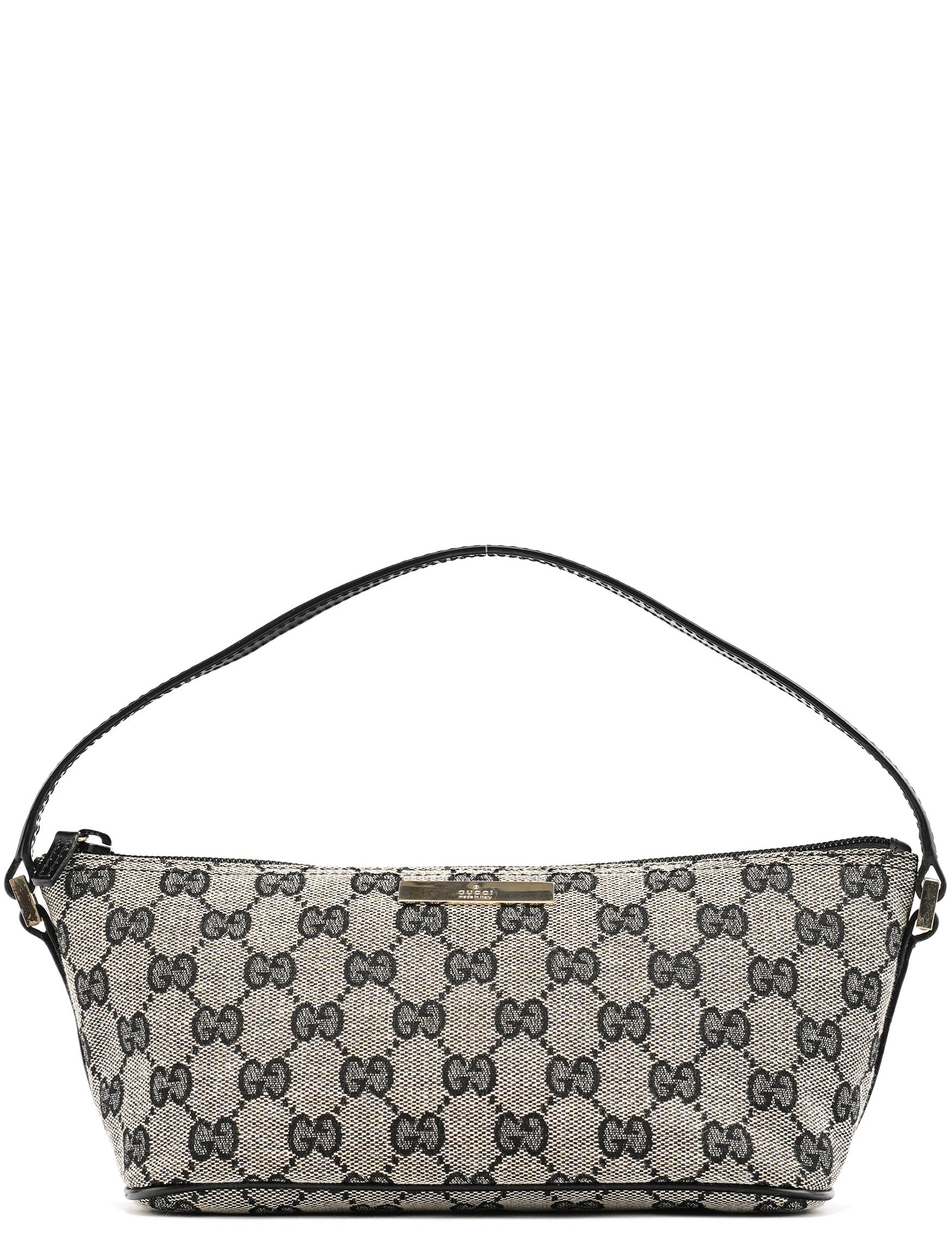039 1103 Grey GG Boat Pochette