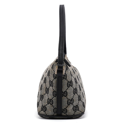 039 1103 Grey GG Boat Pochette
