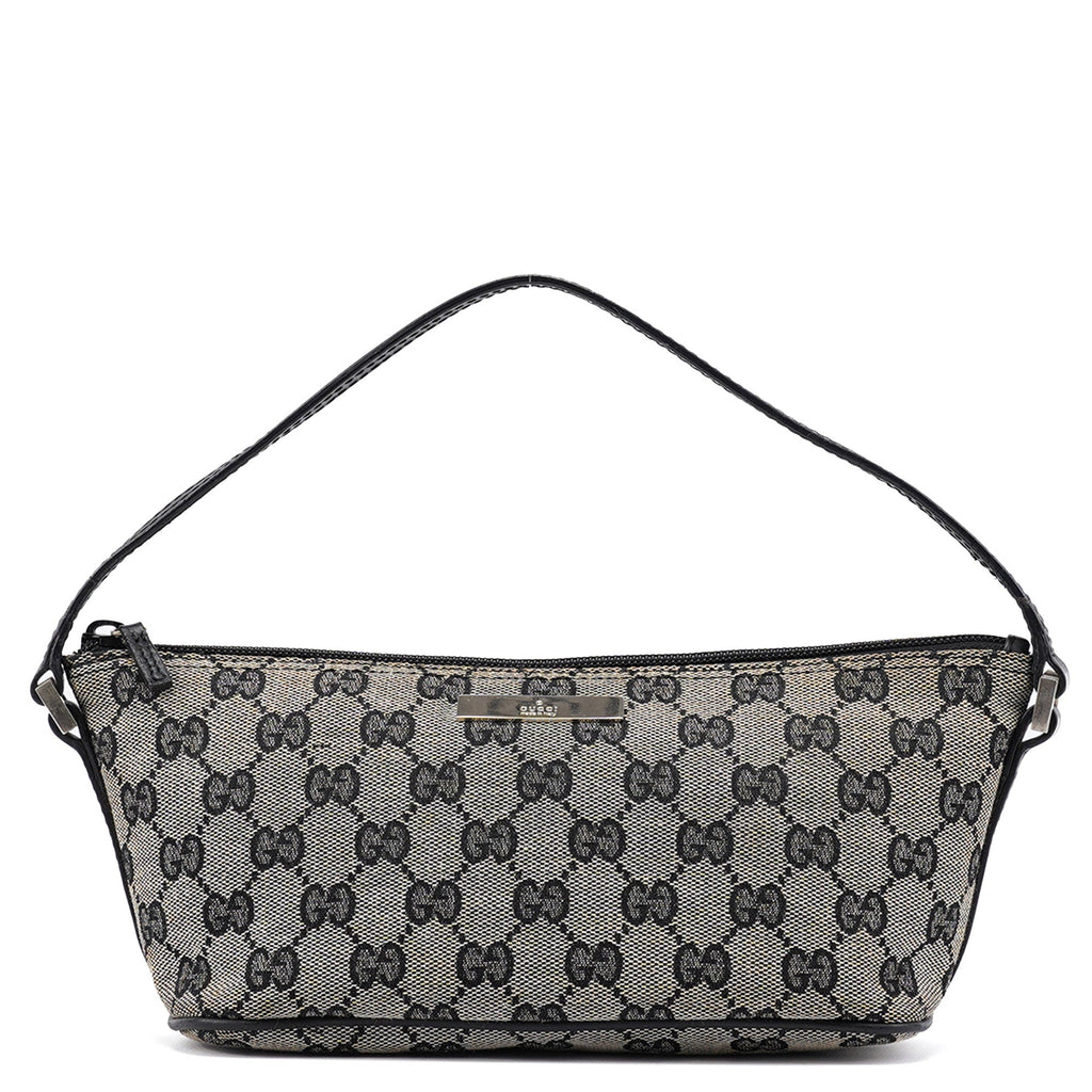 039 1103 Grey GG Boat Pochette