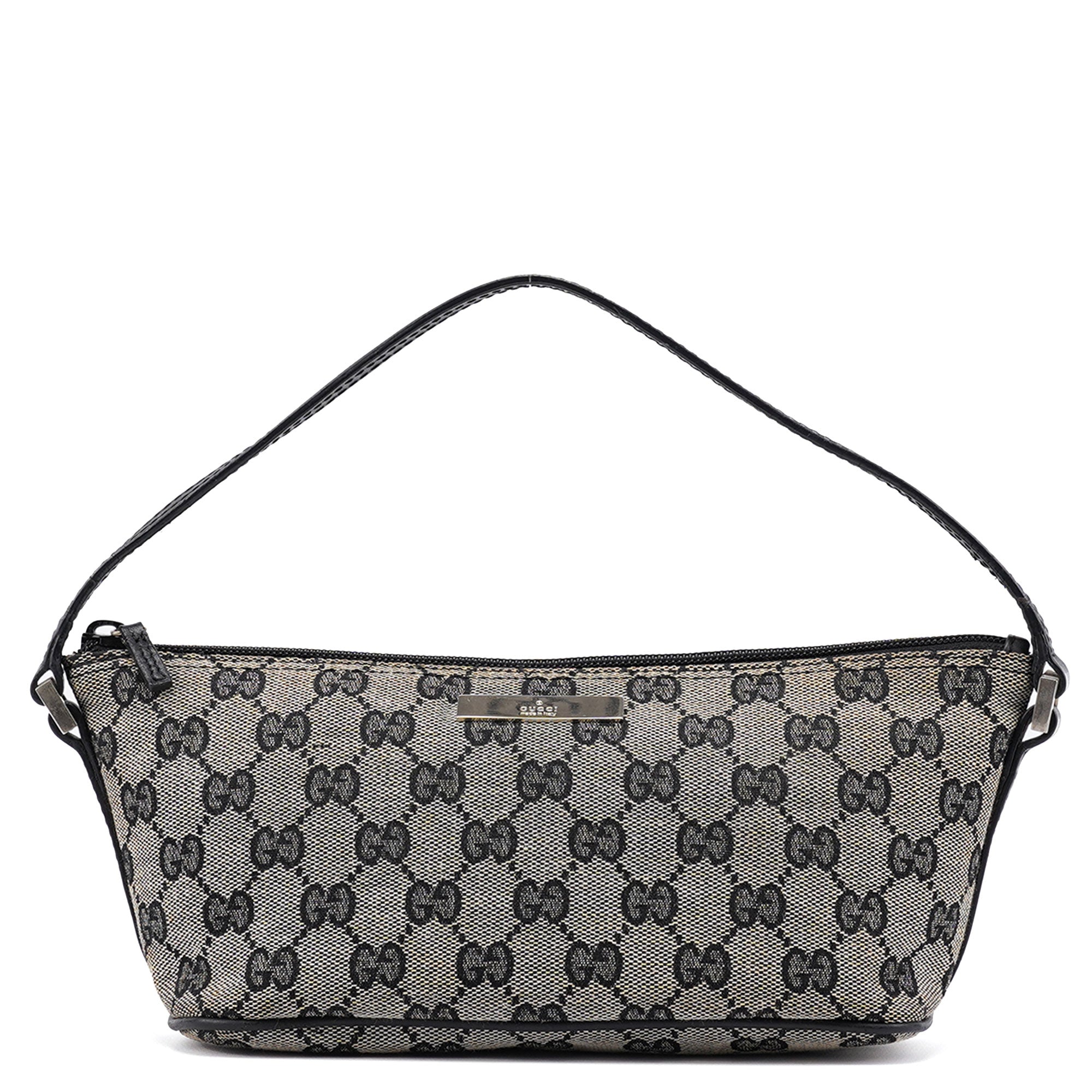 039 1103 Grey GG Boat Pochette