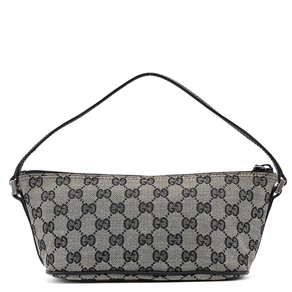 039 1103 Grey GG Boat Pochette