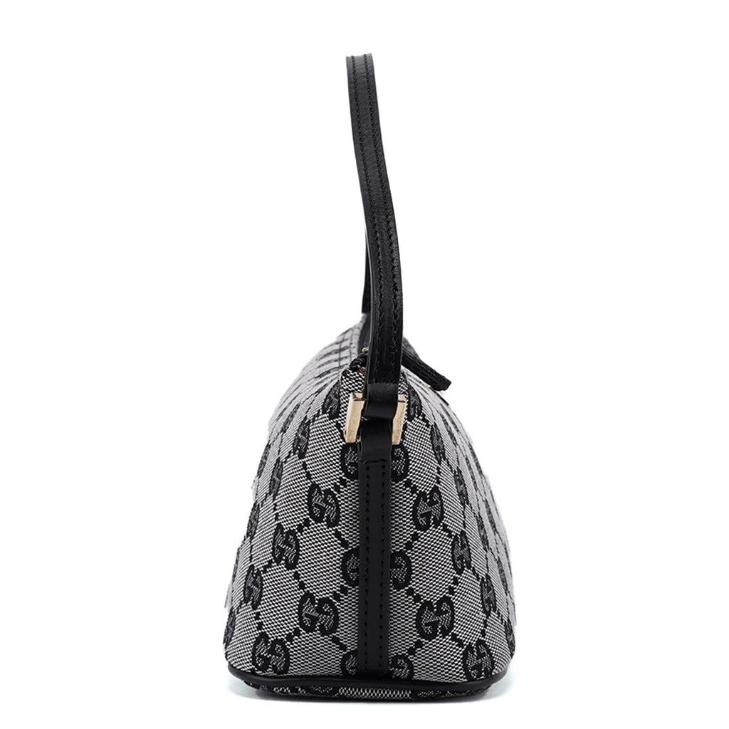 039 1103 Grey GG Boat Pochette