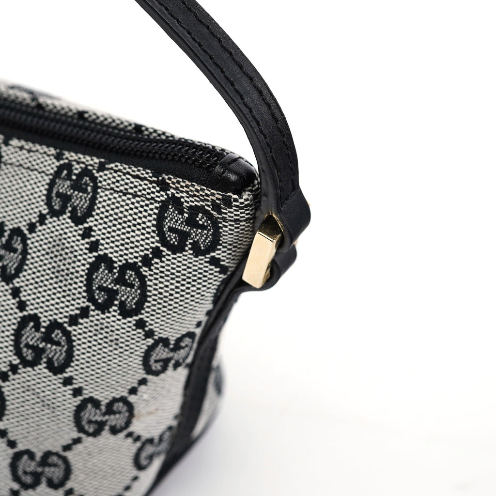 039 1103 Grey GG Boat Pochette