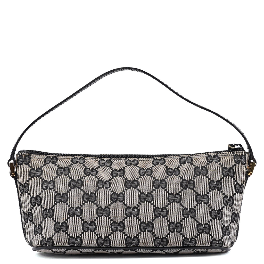 039 1103 Grey GG Boat Pochette