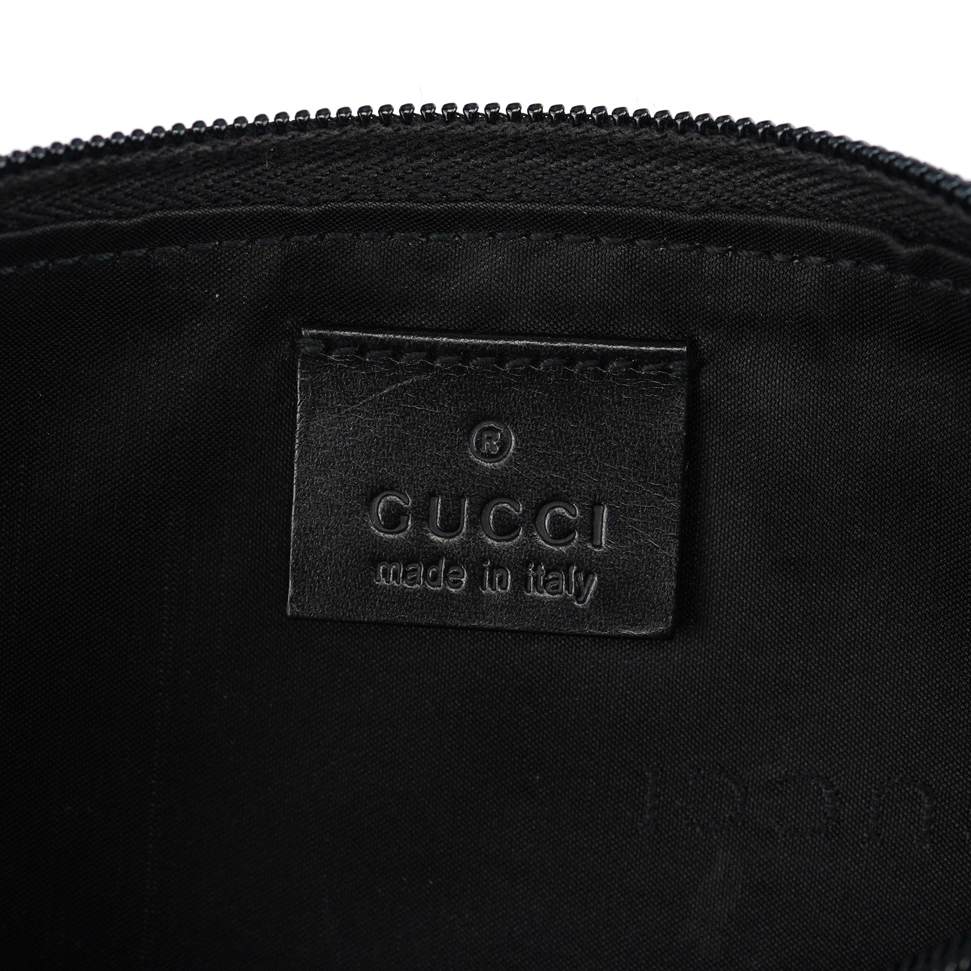 039 1103 Grey GG Boat Pochette