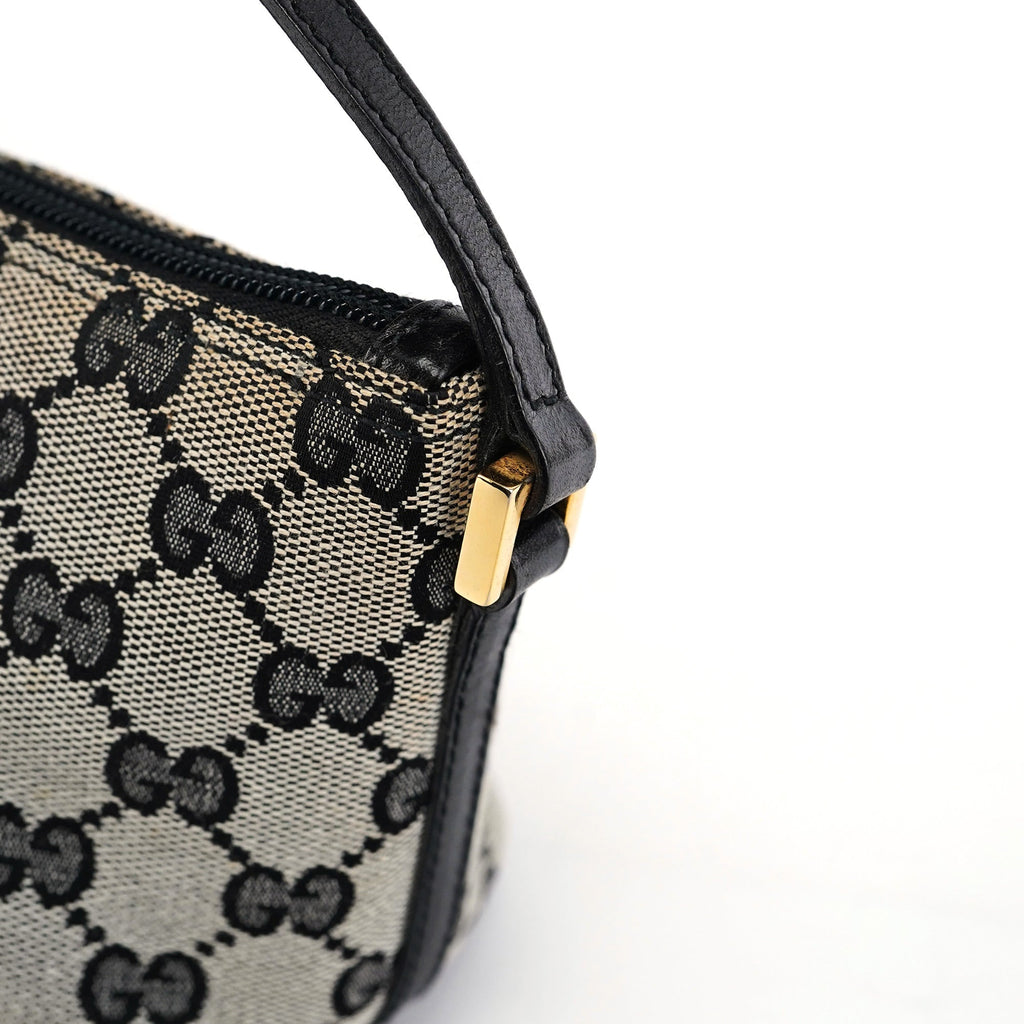 039 1103 Grey GG Boat Pochette