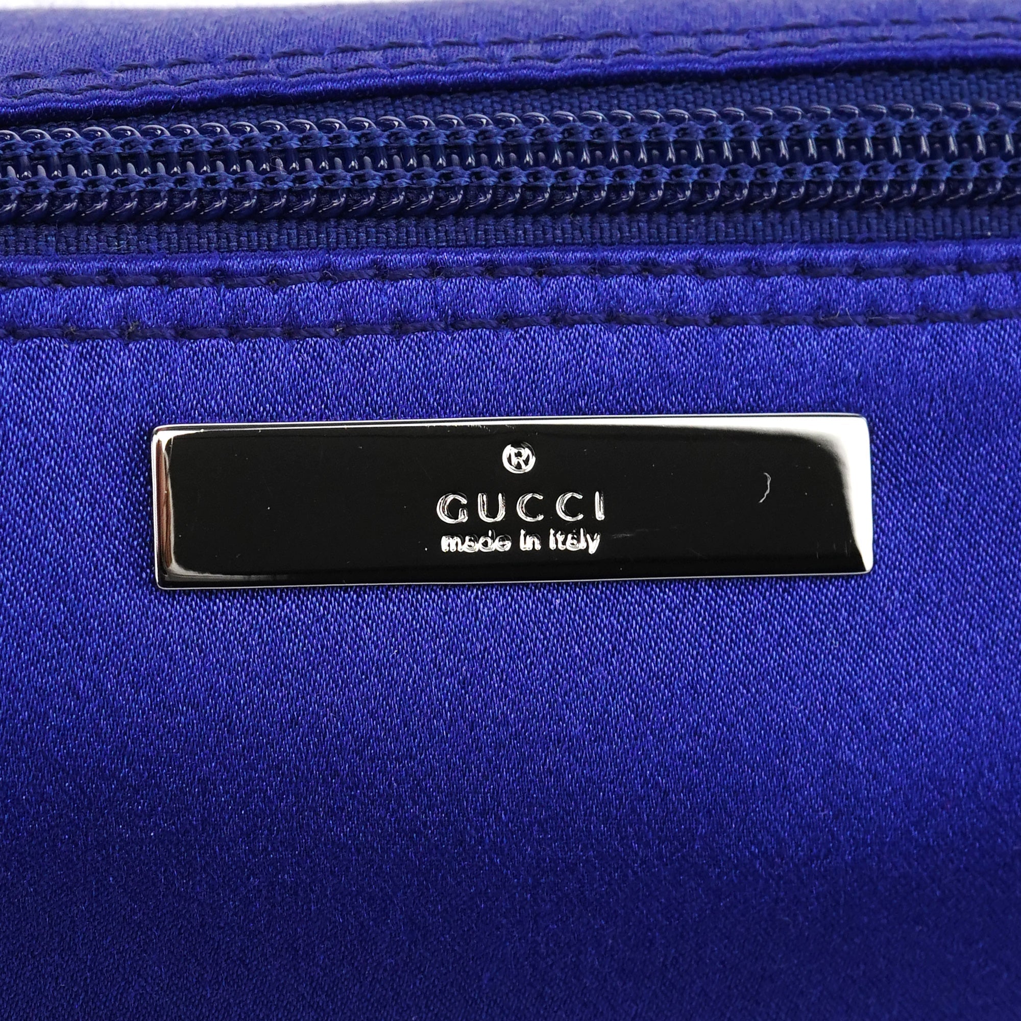 039 1103 Royal Blue Boat Pochette