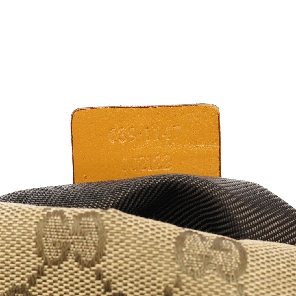 039 1147 Beige GG Canvas Handbag