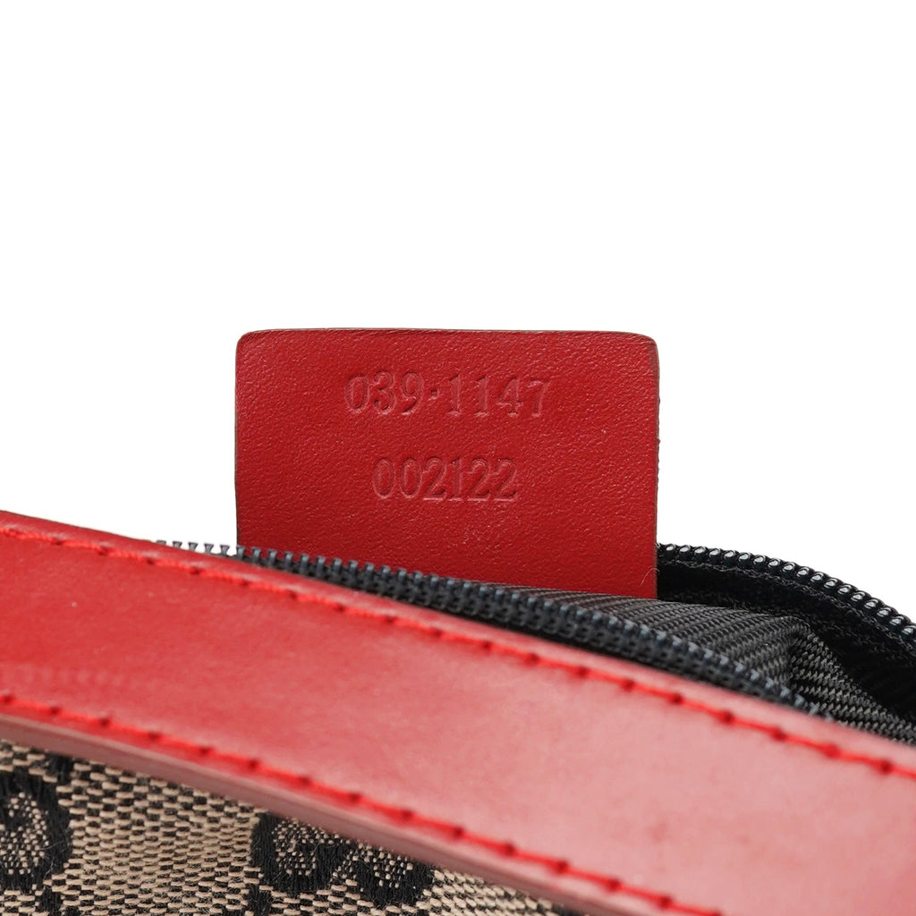 039 1147 Beige Red GG Handbag