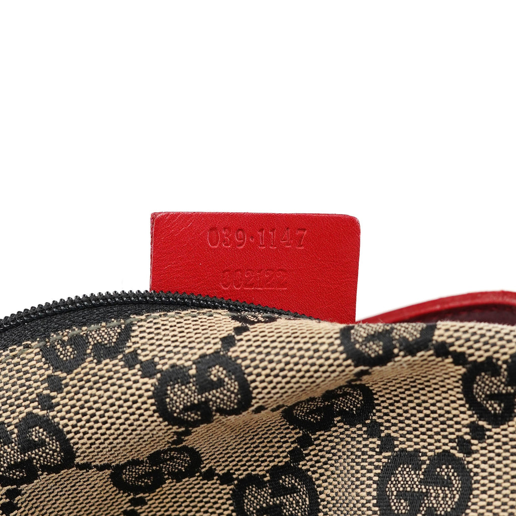 039 1147 Beige Red GG Handbag