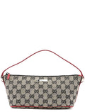 0391103 Beige Red GG Boat Pochette