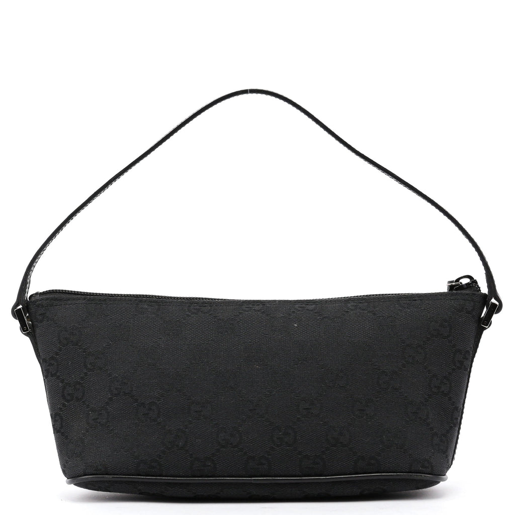0391103 Black GG Boat Pochette
