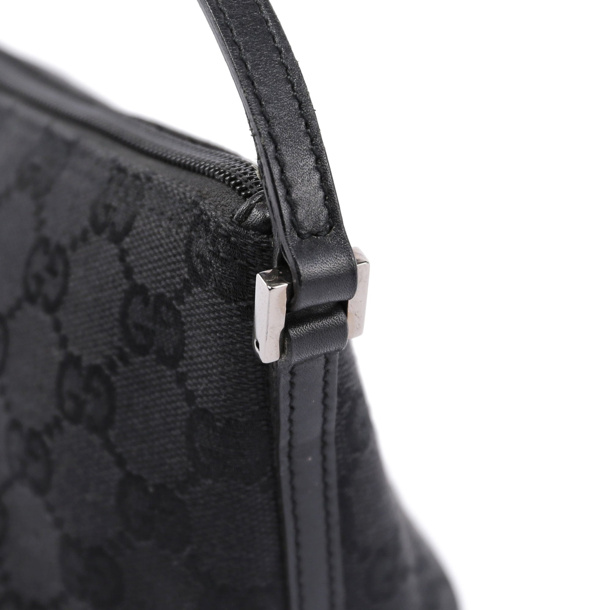 0391103 Black GG Boat Pochette