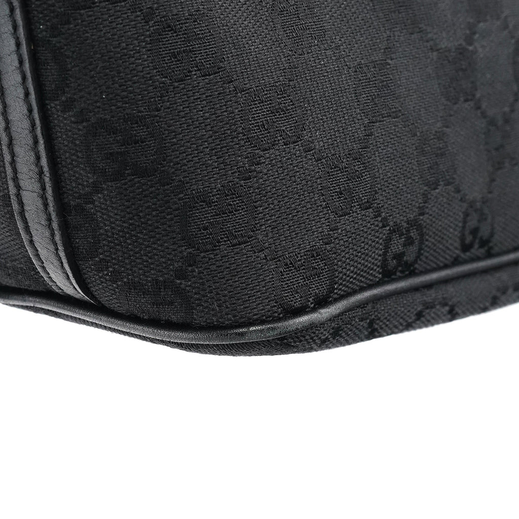 07109 Black GG Boat Pochette