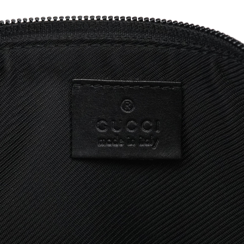 07109 Black GG Boat Pochette
