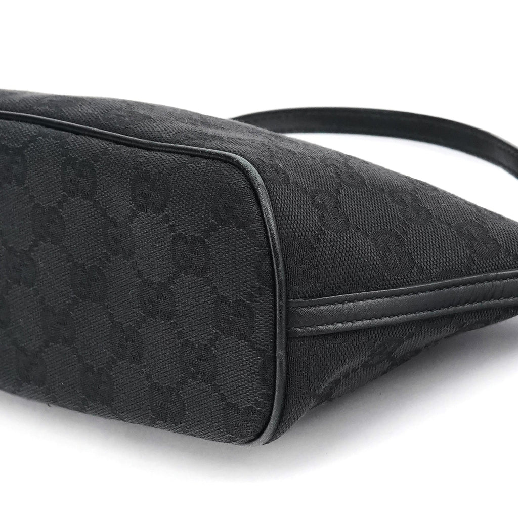 07109 Black GG Boat Pochette