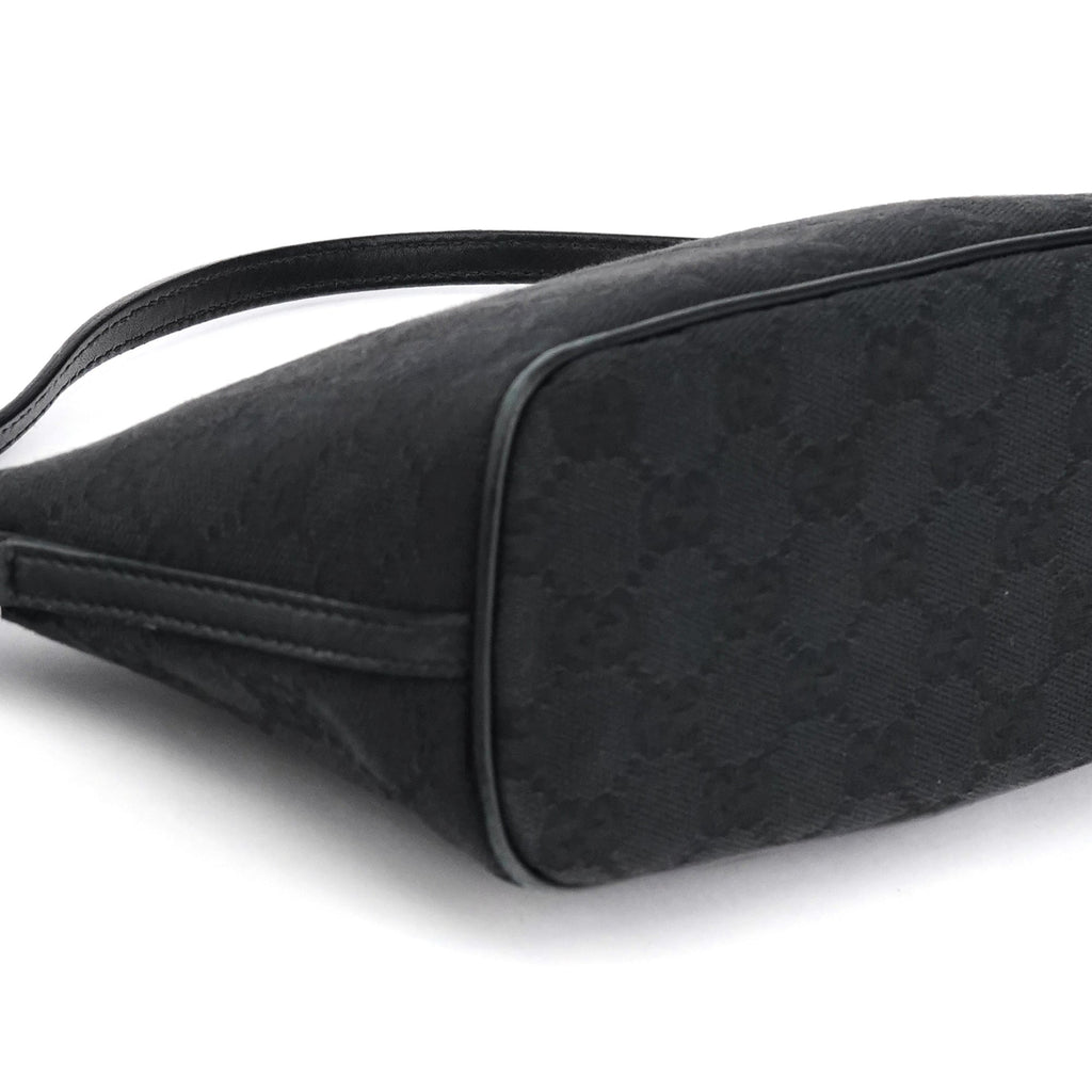 07109 Black GG Boat Pochette