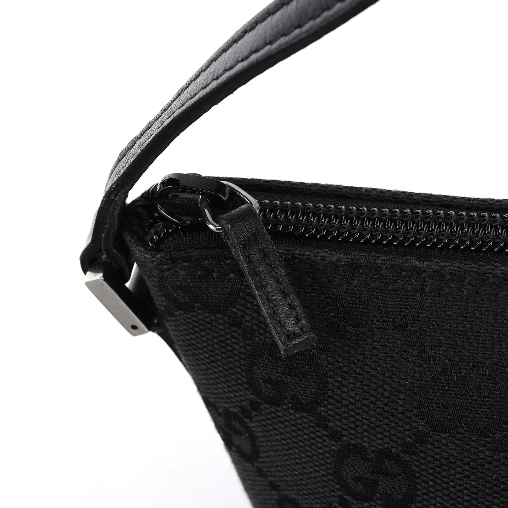 07109 Black GG Boat Pochette