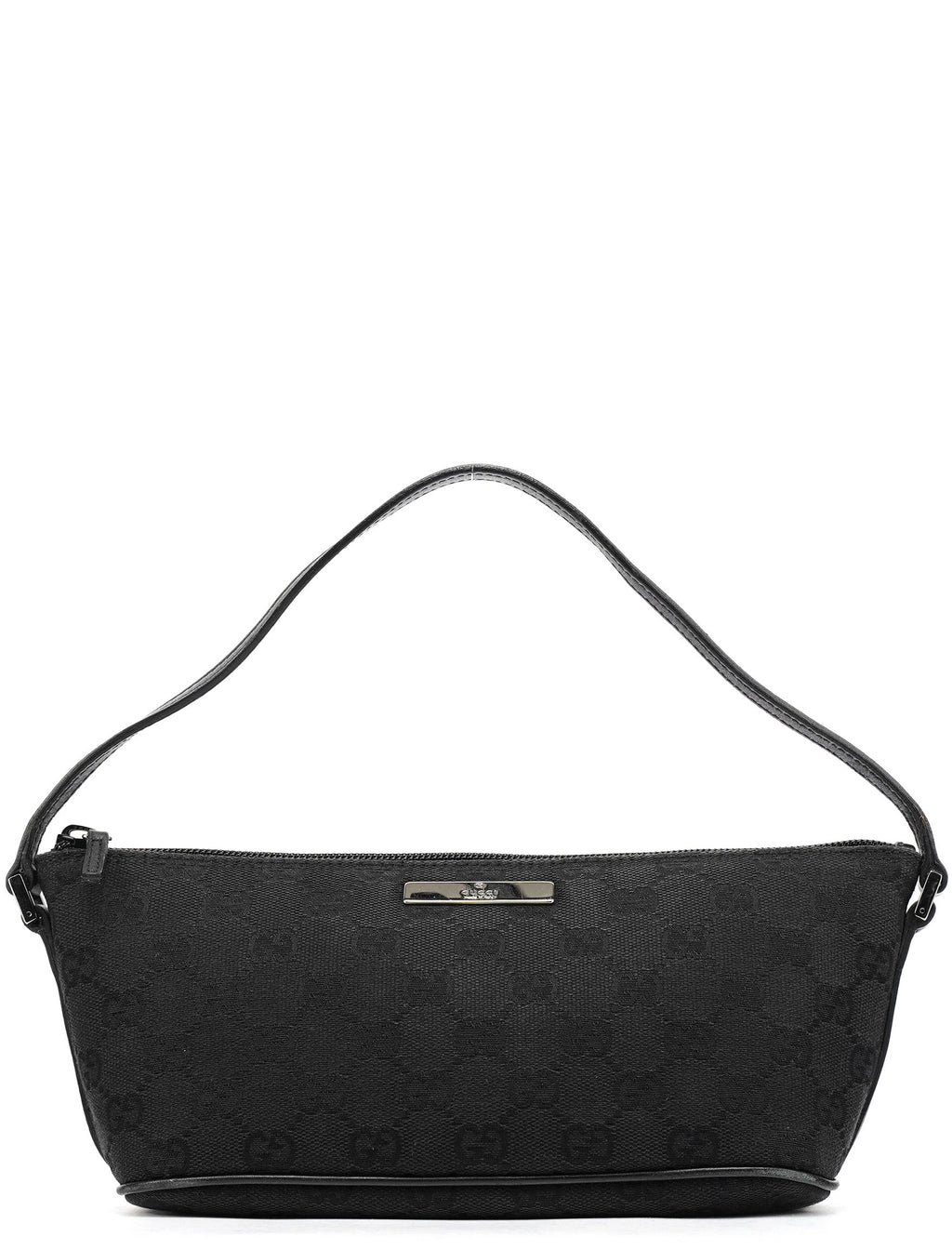 07109 Black GG Boat Pochette