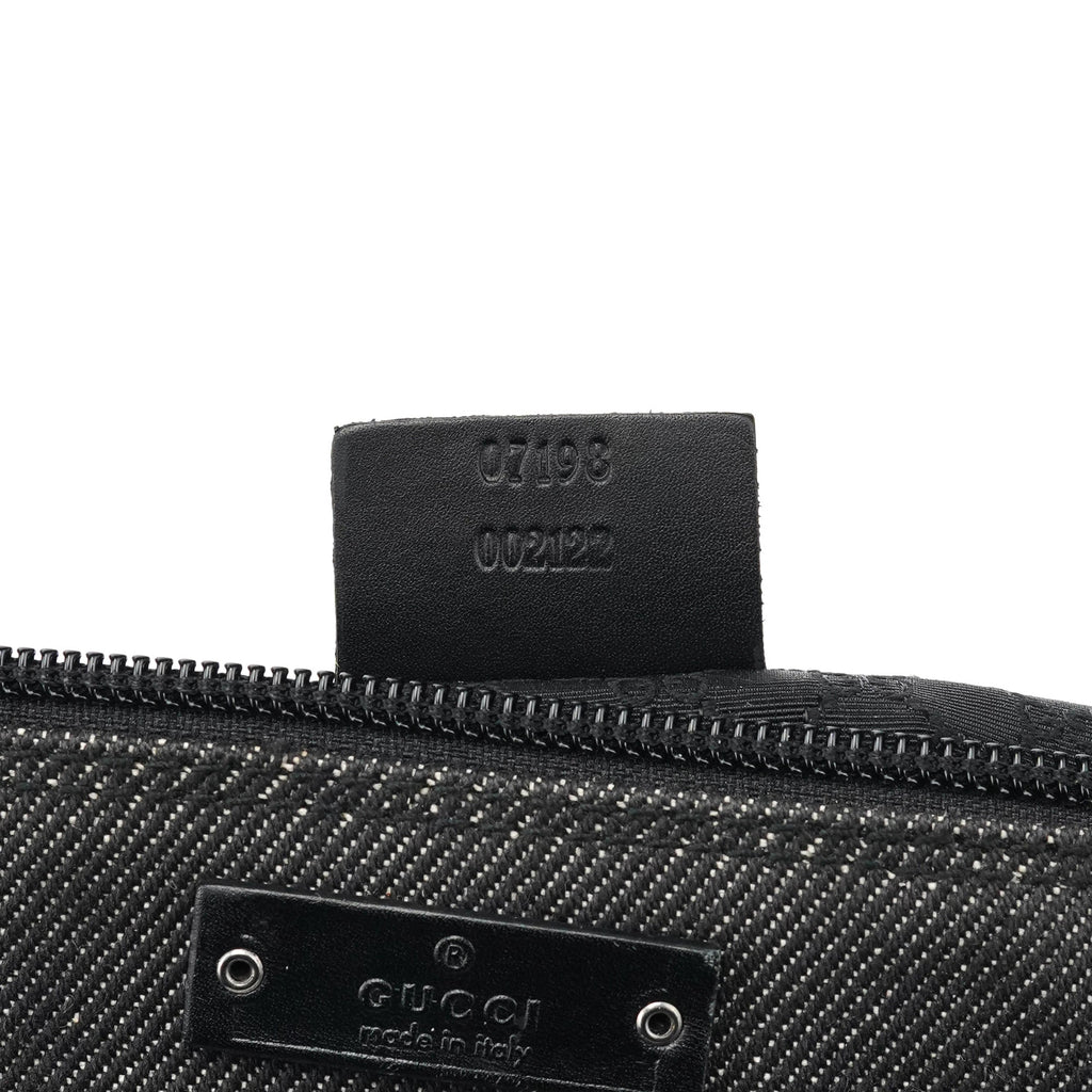 07198 Anthracite Canvas Boat Pochette
